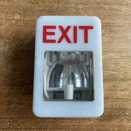 Air France Airbus A319 wall mounted emergency light for sale.