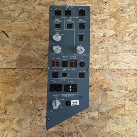 Airbus A330 overhead control panel 212VU for sale.