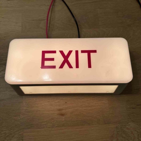 Airbus A340 emergency exit sign for sale.