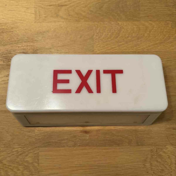 Airbus A340 emergency exit sign for sale.