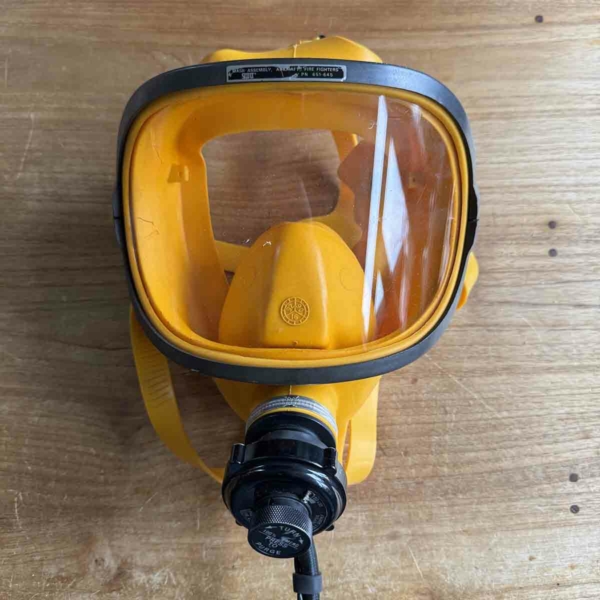 Scott aircraft fire fighter oxygen mask for sale.