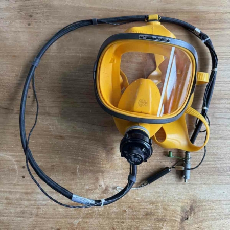 Scott aircraft fire fighter oxygen mask for sale.