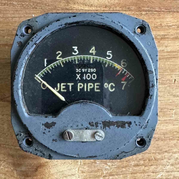 Fokker F27 jet pipe temperature indicator for sale.