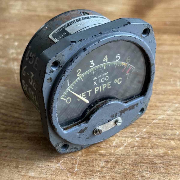 Fokker F27 jet pipe temperature indicator for sale.