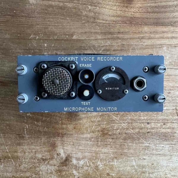 Cockpit voice recorder for sale.