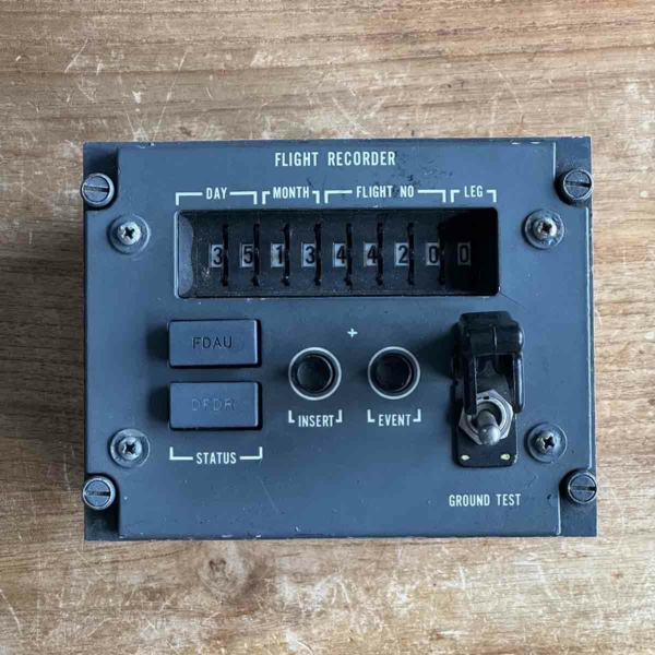 Aircraft flight data recording system entry panel for sale.