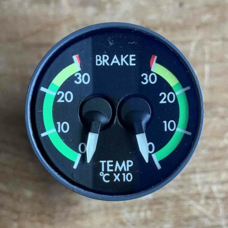 Kratos aircraft brake temperature indicator for sale.