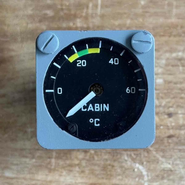 Fokker cabin temperature indicator for sale.