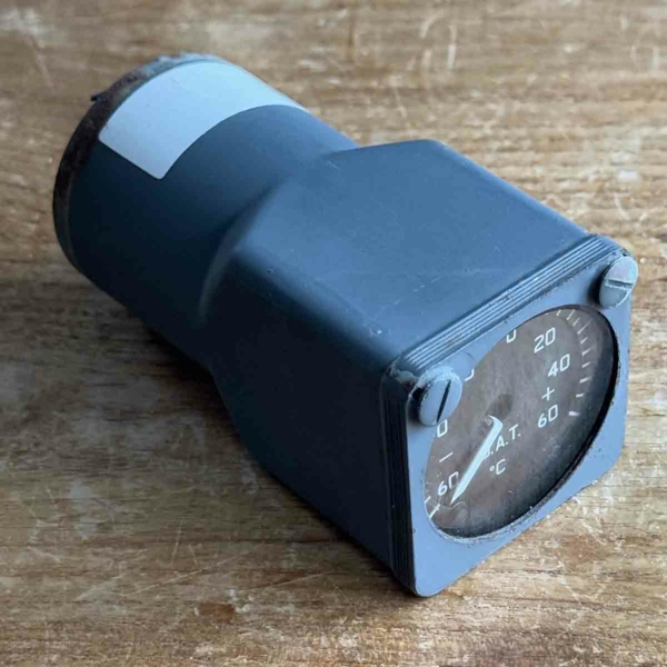 Fokker outside air temperature indicator for sale.