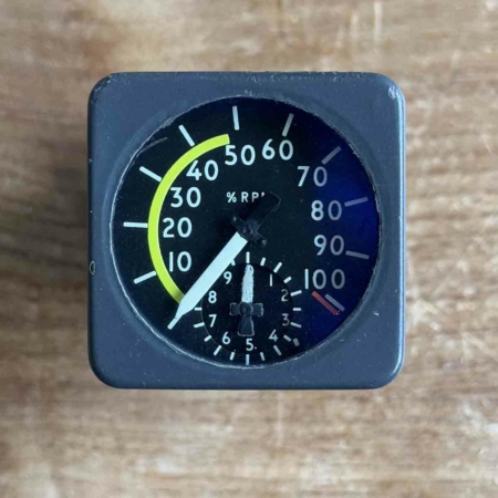 Fokker tachometer RPM indicator for sale.