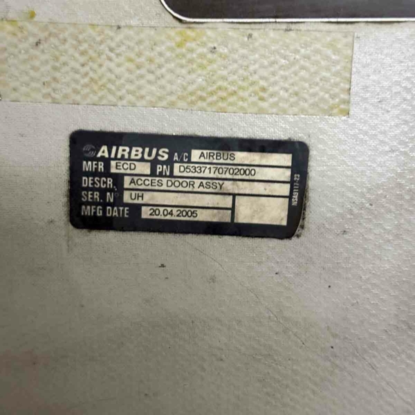 Airbus A319 access door for sale.