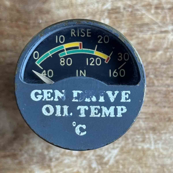 Kratos 124.845.7 oil temperature indicator for sale.